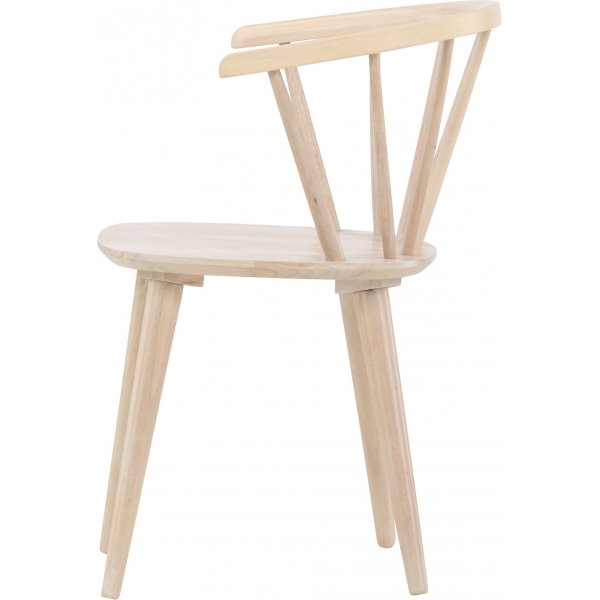 Bobby spisestol - Whitewash