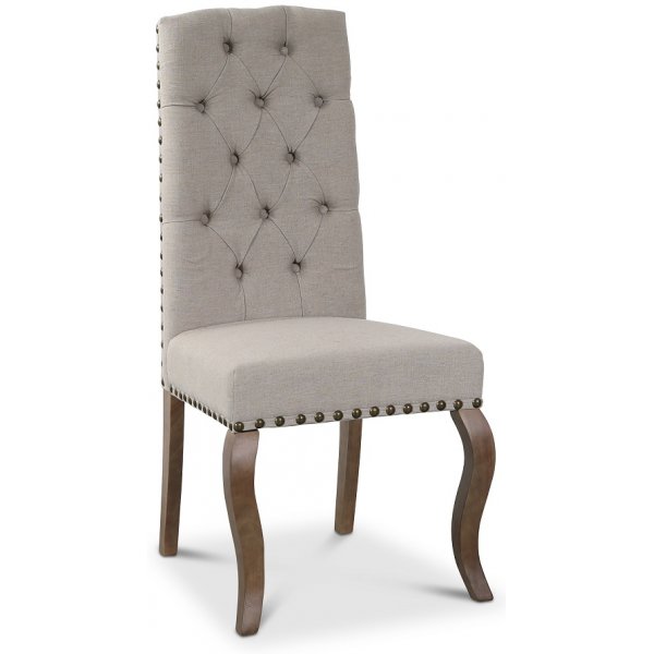 Nottredam spisestol - Beige linne