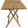 Grunnebo sammenleggbart spisebord 140 cm - Teak