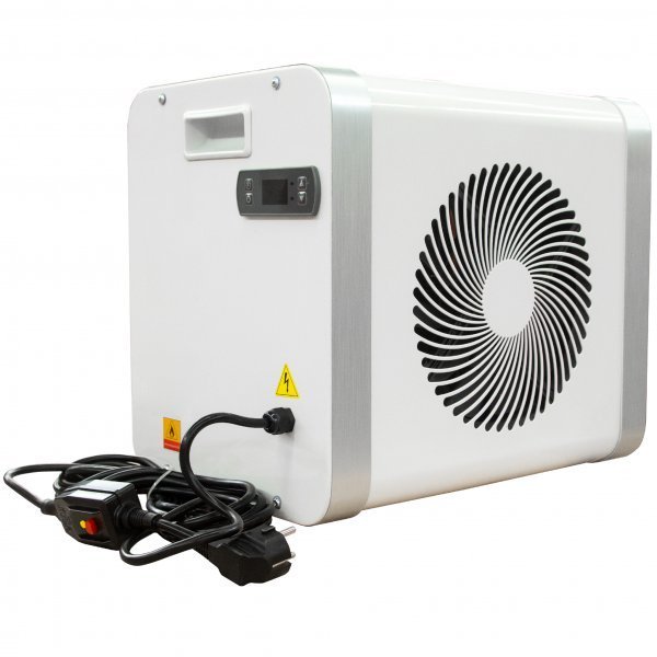 Bassengvarmepumpe 3kW for overjordisk basseng | Splash - Hvit