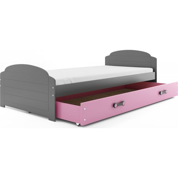 Helsingr juniorseng 90x200 cm (hvit eller gr farge)