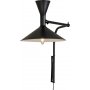 Strngns vegglampe - Svart