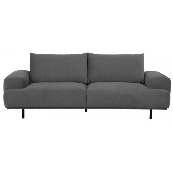 Andria 3-seters sofa - Mrkegr