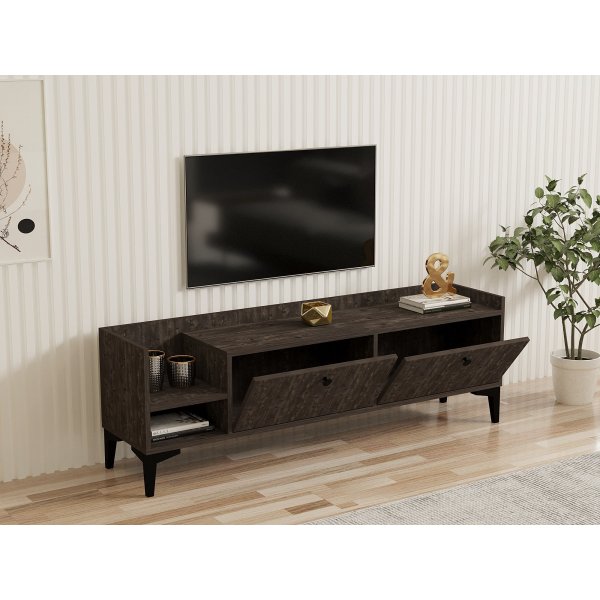 Heflin TV-stativ - Brun Heflin TV-stativ - Brun