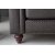 Chesterfield Royal 3-seters sofa - Svart vintage (PU skinn) + Flekkfjerner for mbler