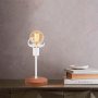 Beami bordlampe - Valntt/hvit
