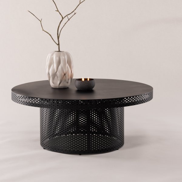 West End x Josefin Lustig salongbord Ø100 cm - Sort West End x Josefin Lustig salongbord Ø100 cm - Sort
