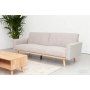 Sovesofa Borlänge - Lysegrått stoff | 207 cm Sovesofa Borlänge - Lysegrått stoff | 207 cm