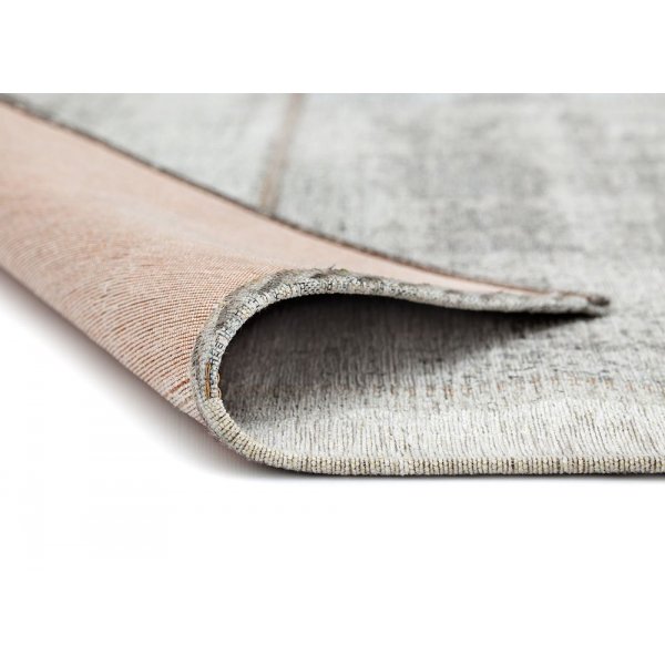 Patchwork-teppe Stracciatella - Lys/Natur