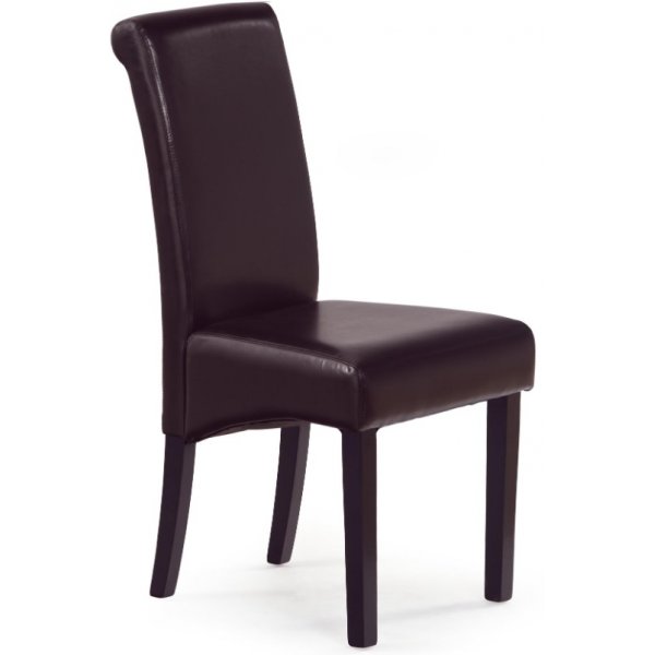 Natal stol - Mrk brun (PU) / Wenge