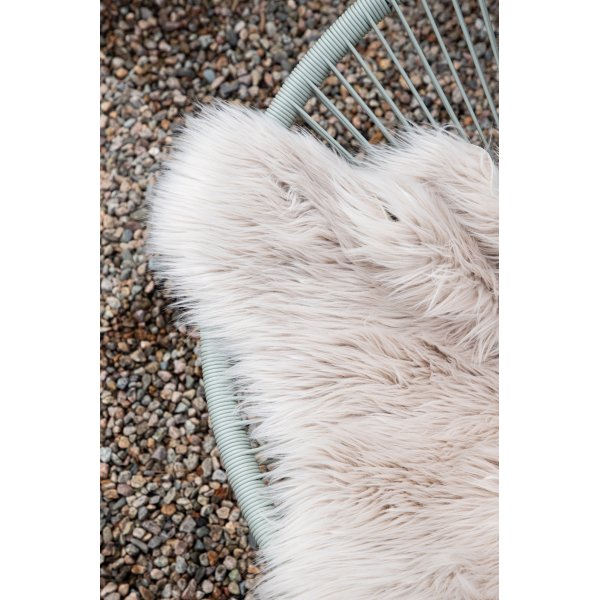 Katy fold 60 x 90 cm - Beige fuskepels