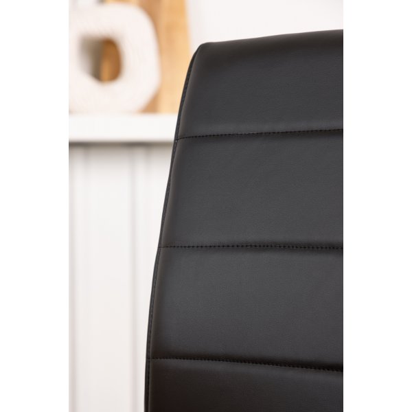 Tempo spisestol - Sort PU Tempo spisestol - Sort PU
