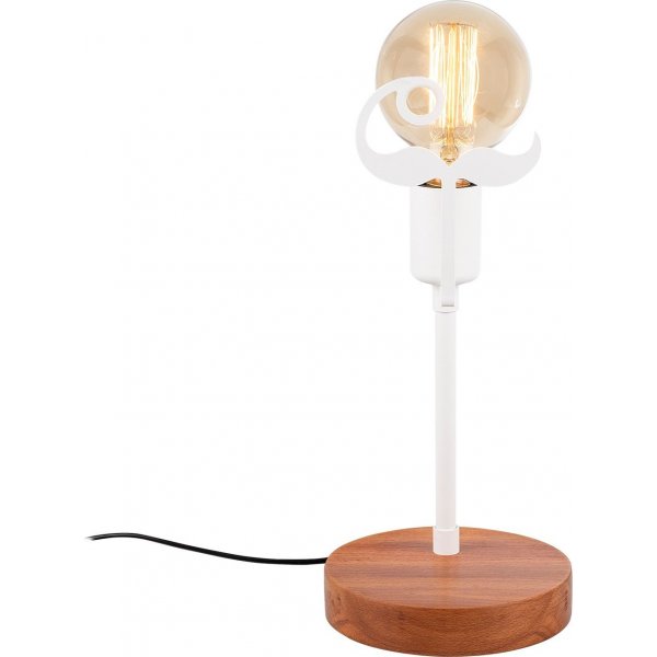 Beami bordlampe - Valntt/hvit