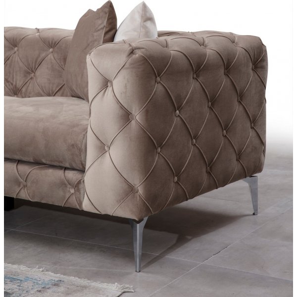 Como hj�rnesofa - Beige