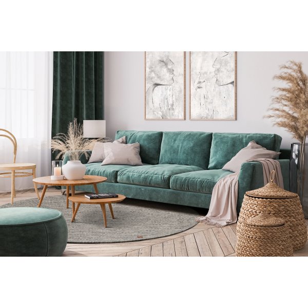 Torekov håndvevd teppe Grå Torekov håndvevd teppe Grå