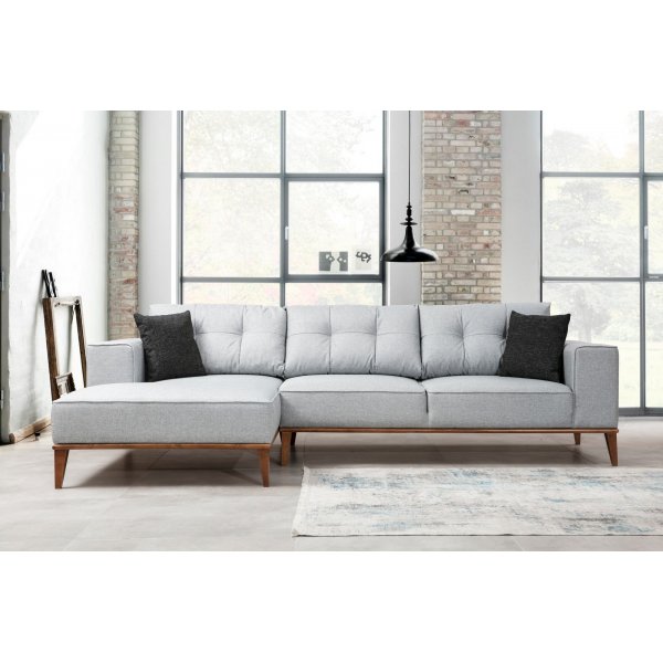 Montana divansovesofa - Lys grå Montana divansovesofa - Lys grå