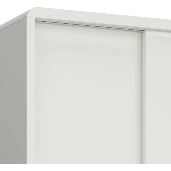 Softline garderobe - Hvit