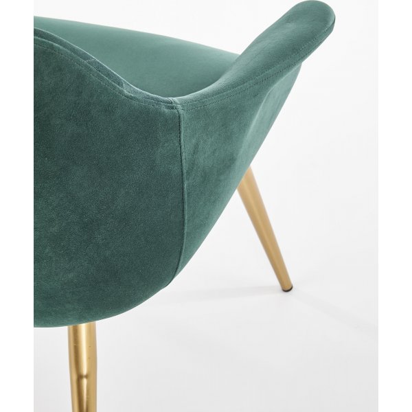 Lenestol Eirik - M�rk gr�nn & gull