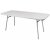 Holmsund utebord 180x80 cm hvitt