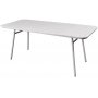 Holmsund utebord 180x80 cm hvitt