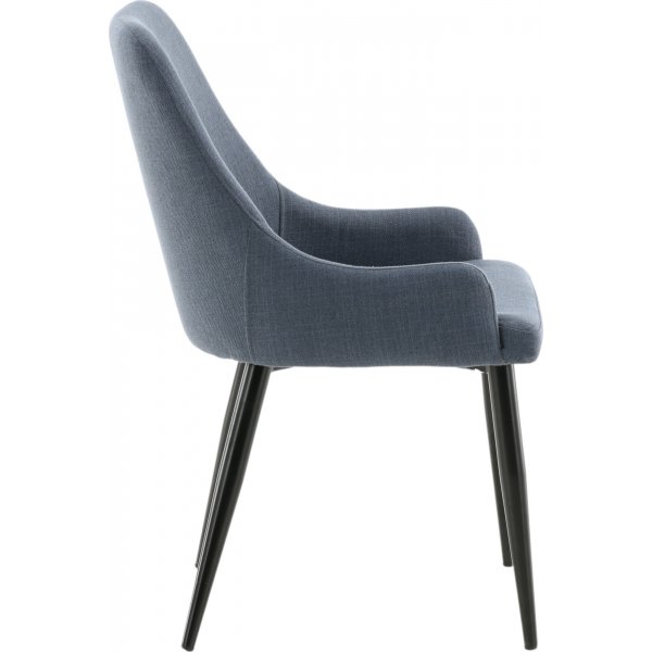 Paradis spisestol - Blå/svart Paradis spisestol - Blå/svart