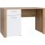 Balder skrivebord 120 x 56 cm - Eik/hvit