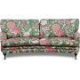 Howard Spirit buet 3-seters sofa i blomsterstoff - Eden Parrot Green