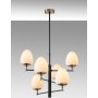 Arve taklampe 10180 - Sort/antikk/hvit