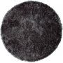 Porter teppe, Ø200 cm - Mørkegrå