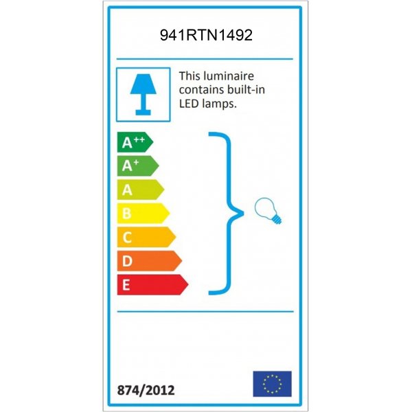 Fleet vegglampe B: 50 cm - Gull Fleet vegglampe B: 50 cm - Gull