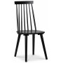 Svart pinnestol - Klassisk design