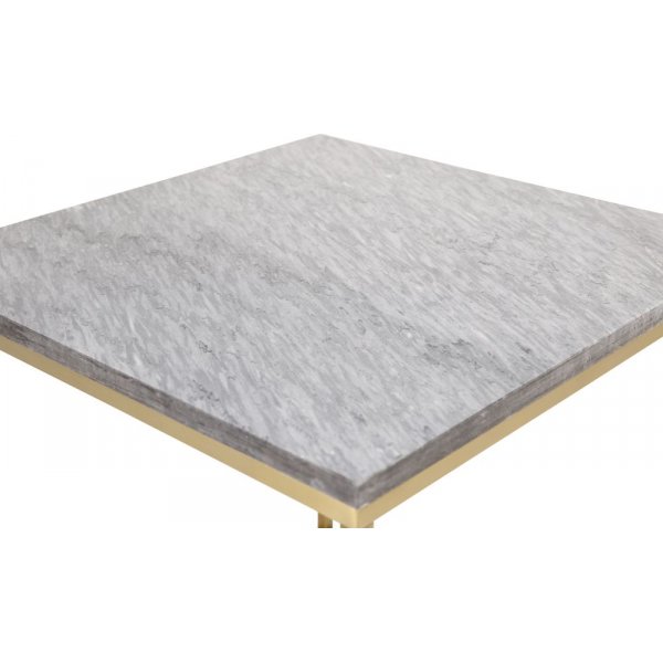 Kvarnbacken sidebord - Gr�/messing