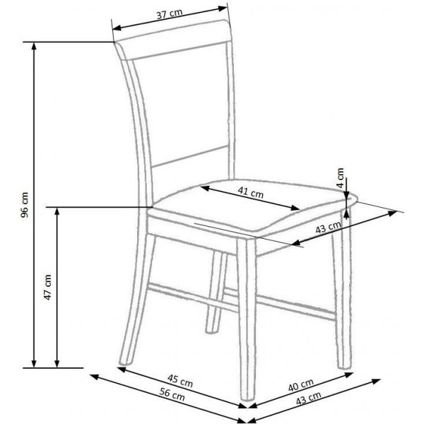 Gille spisestuestol - Hvit Gille spisestuestol - Hvit