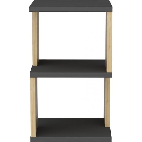 Carter nattbord - Antrasitt/eik Carter nattbord - Antrasitt/eik