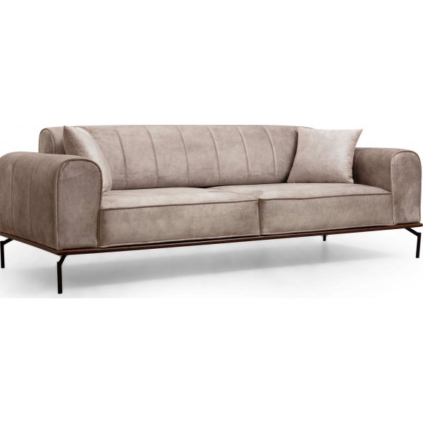 Siesta 3-seters sofa - Krem