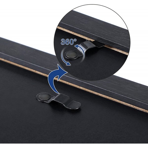 Jasmina fotoramme, 10 stk - Sort Jasmina fotoramme, 10 stk - Sort