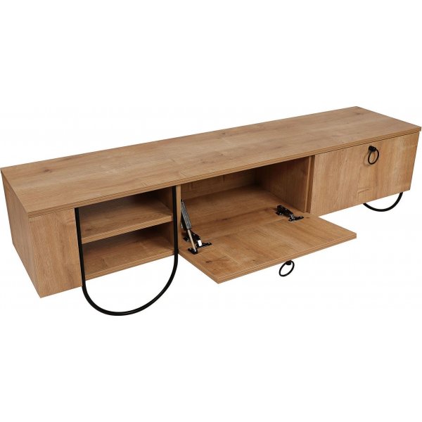 Norfolk mediebenk - Eik