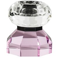 Christel Lysestake TM010730 - Krystall rosa svart Christel Lysestake TM010730 - Krystall rosa svart