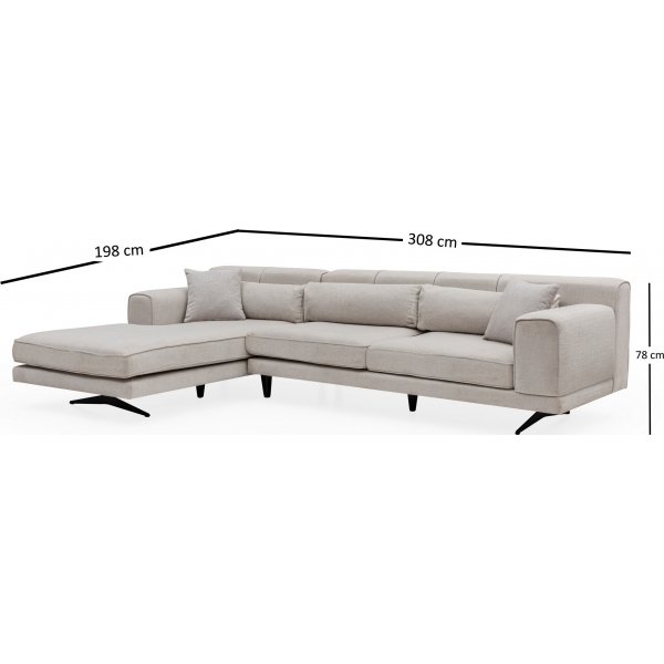 Jivago divansofa � beige