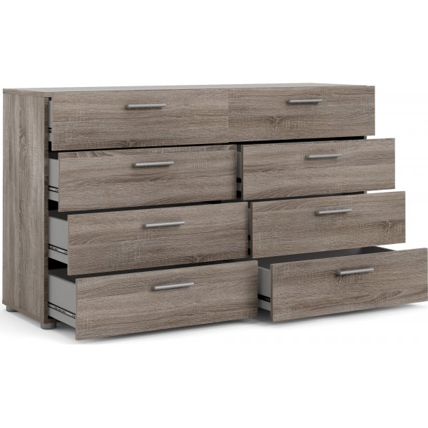 Pepe kommode med 8 skuffer - Trffel