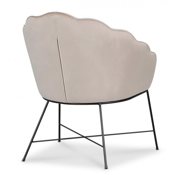 Mirò lenestol - Beige fløyel Mirò lenestol - Beige fløyel