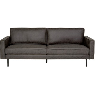 Brisbane 3-seters sofa - Grtt vintage (PU)