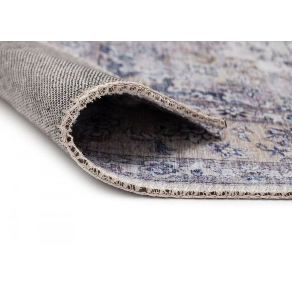 Maskinvevet teppe Cleo Tabriz - Grå/Gull Maskinvevet teppe Cleo Tabriz - Grå/Gull