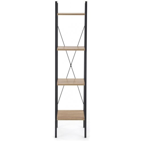 Perlie bokhylle- Sonoma eik/svart Perlie bokhylle- Sonoma eik/svart