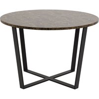 Amble spisebord - Svart/brun marmor Amble spisebord - Svart/brun marmor