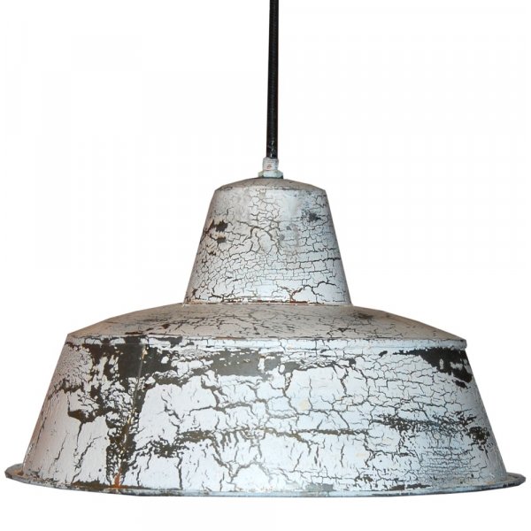Bogense taklampe - Vintage svart/hvit