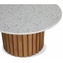 Sumo Salongbord 85 - Eik / Terrazzo Bianco