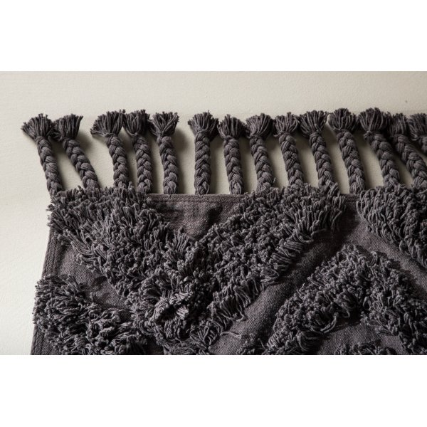 Kleva bomullsteppe - Mørk grå Kleva bomullsteppe - Mørk grå