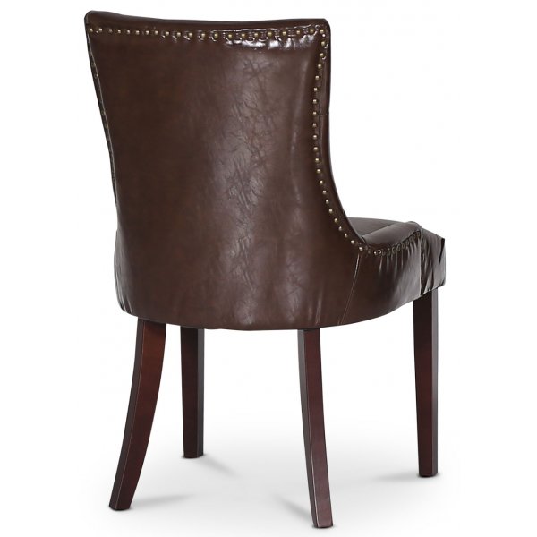 Marie Stol i brun vintage PU