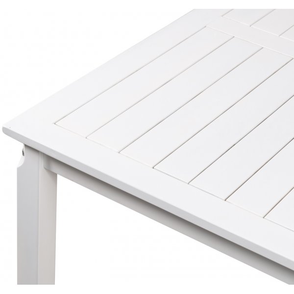 Utend�rs spisebord Bohus hvitt 135 cm